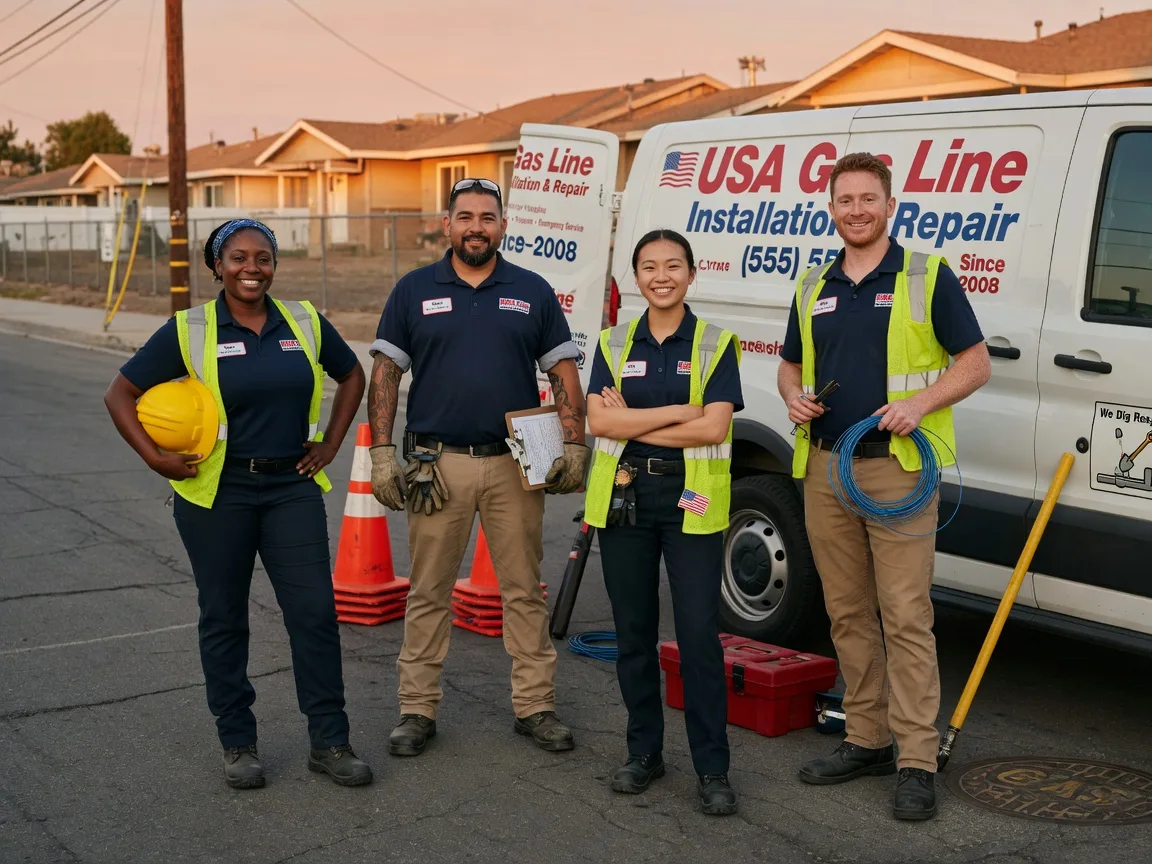 Gas Line Installation company in Nineveh, PA
